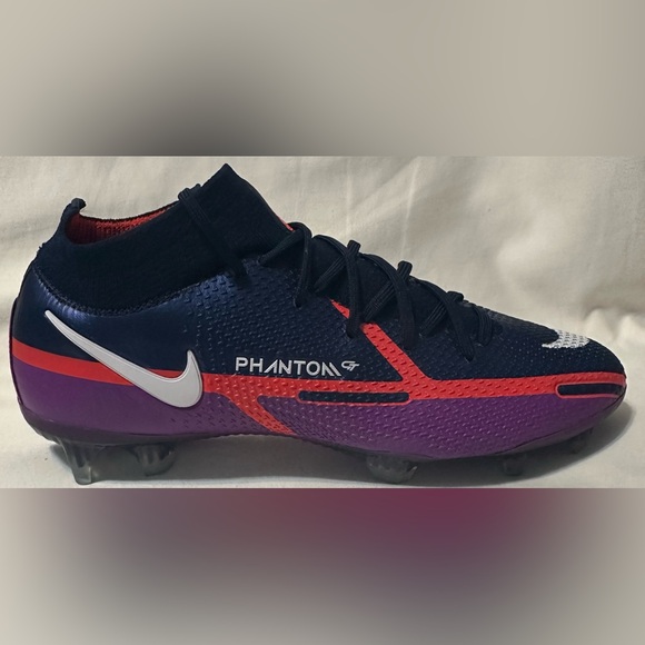 Nike Phantom GT2 DF Elite FG DF Soccer Cleats Blue/Purple CZ9889